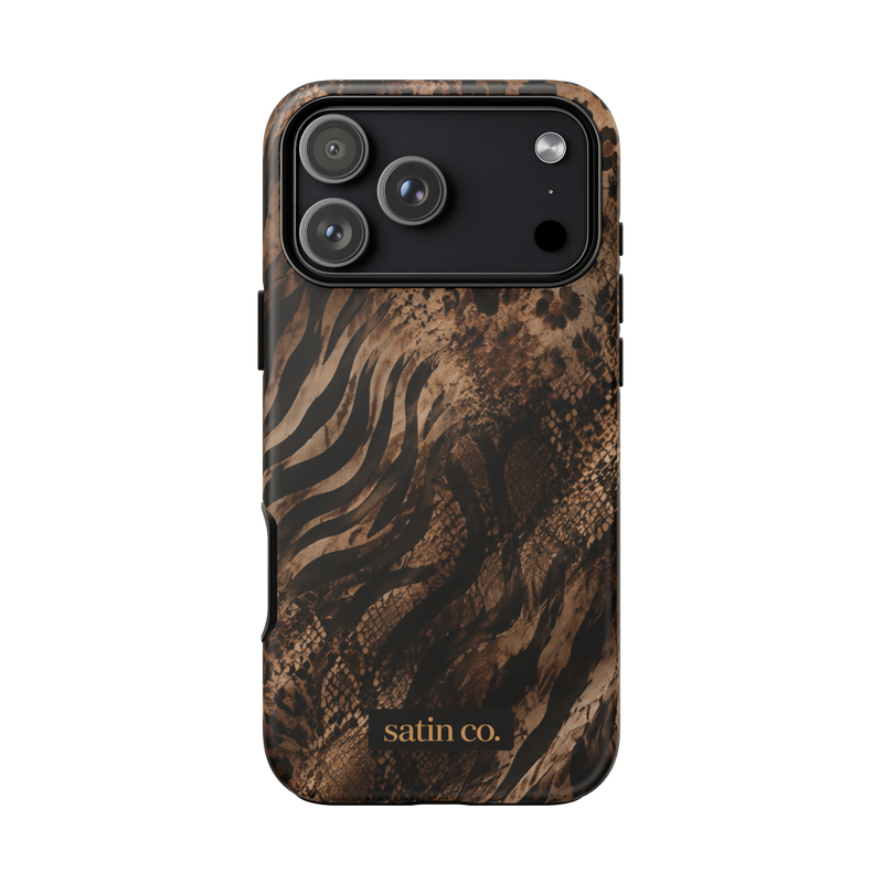 Mixed Animal Print Tough Phone Case