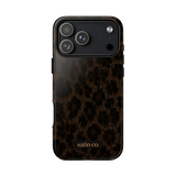 Satin Leopard Tough Phone Case