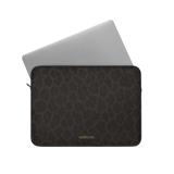 Satin Leopard Laptop Sleeve